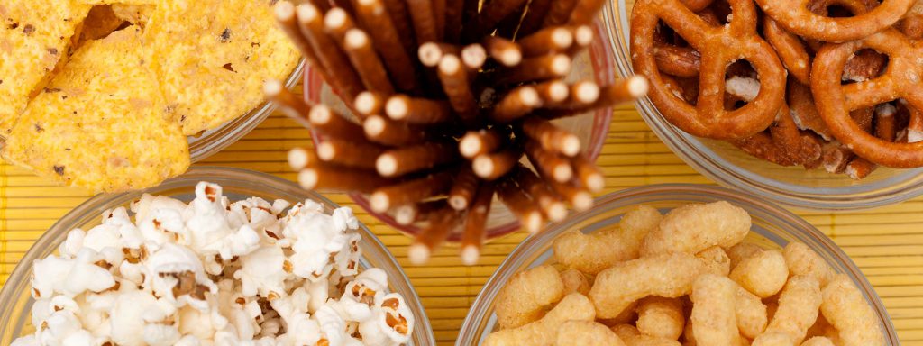 picture of a wide variety of snacks