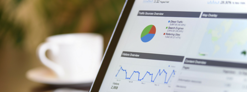 digital marketing representation with a computer