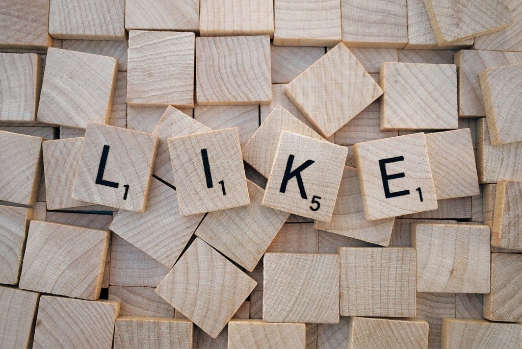 Social Media Giveaway Scrabble Pieces