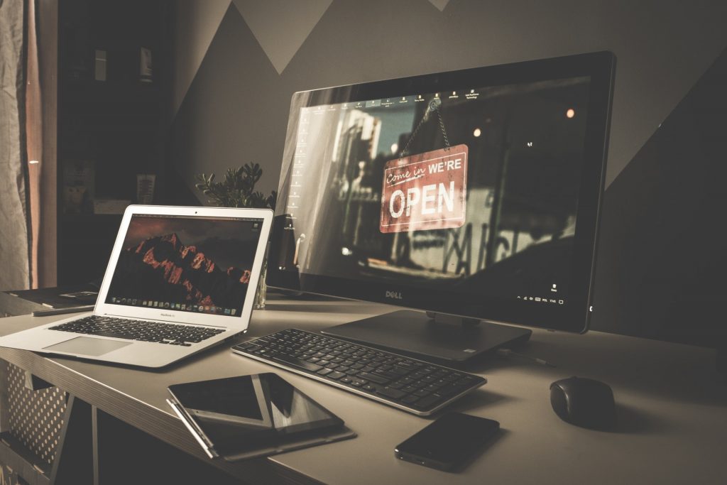 Small business laptop and desktop