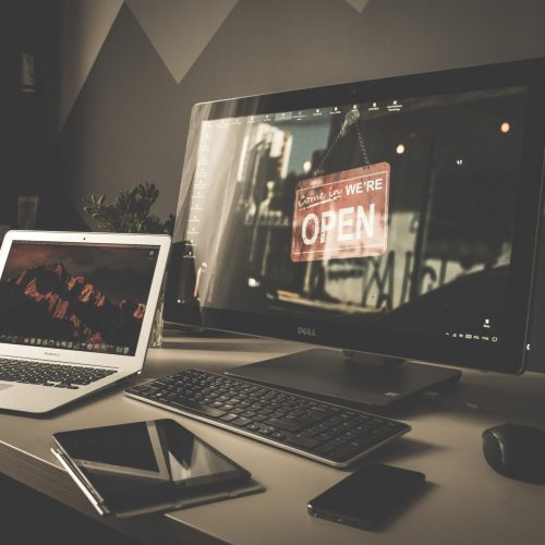 Small business laptop and desktop