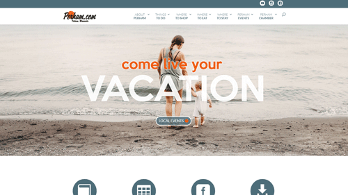 Perham Area Chamber of Commerce Website