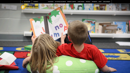 Perham-Dent Public School District website tour featured image