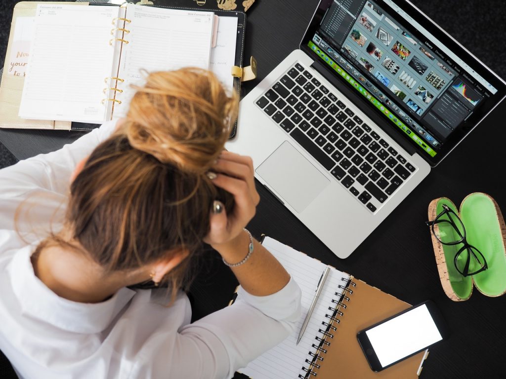 Woman wondering about digital marketing